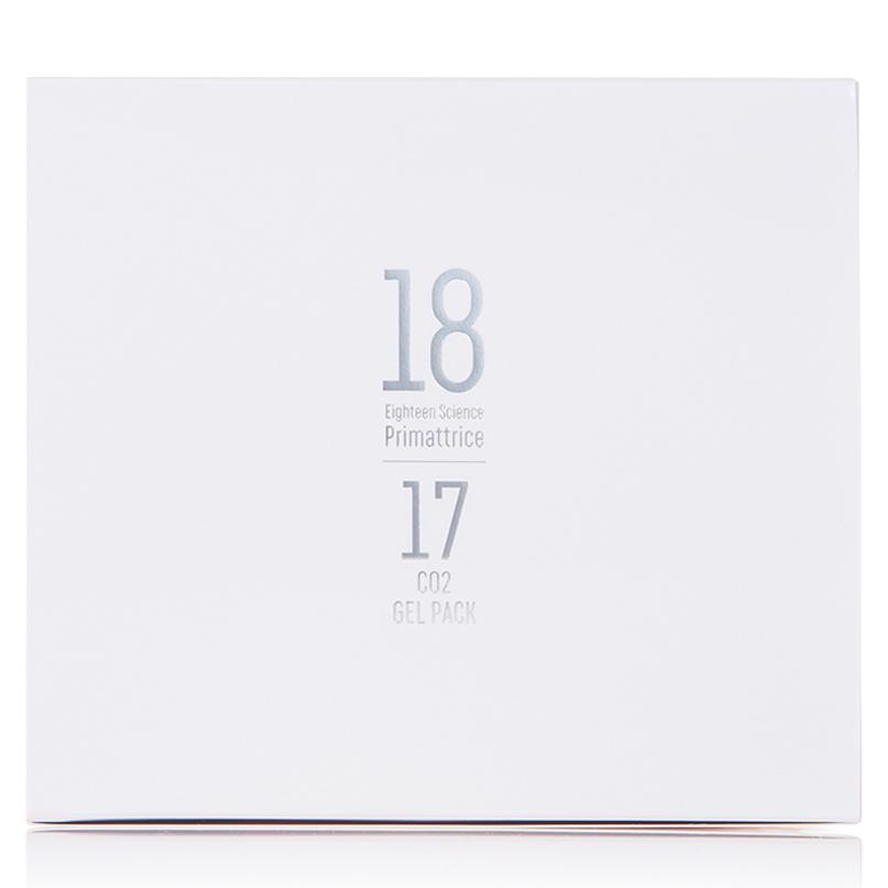 17 Co2 Gel Pack 10P｜Eighteen Science Primattrice ｜高濃度炭酸ジェルパック